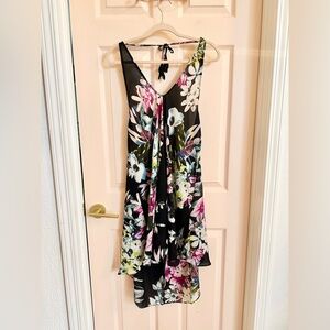 Floral halter Venus dress/coverup